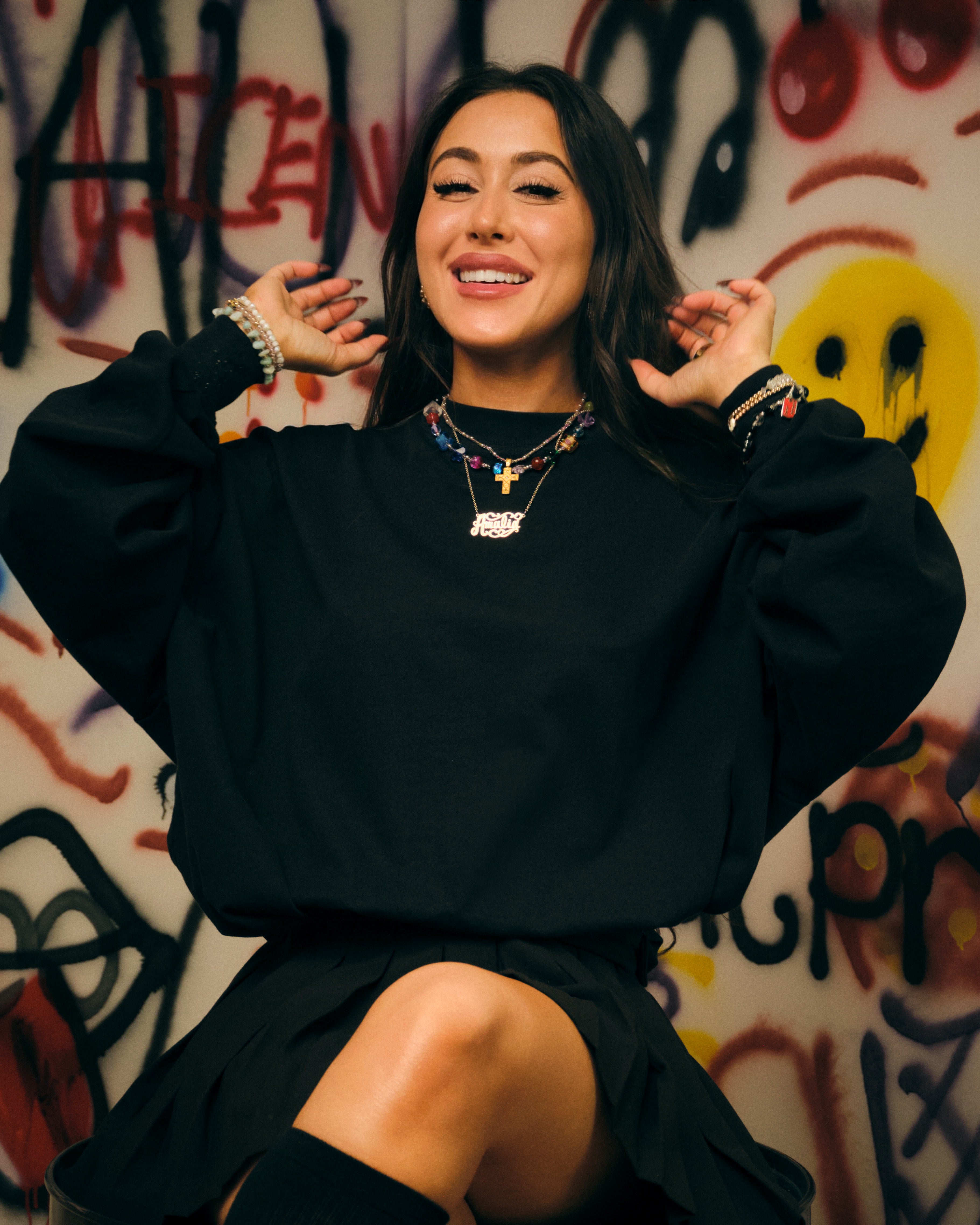 LICENSED LONG SLEEVE TEE - BLACK – Lone Culprit