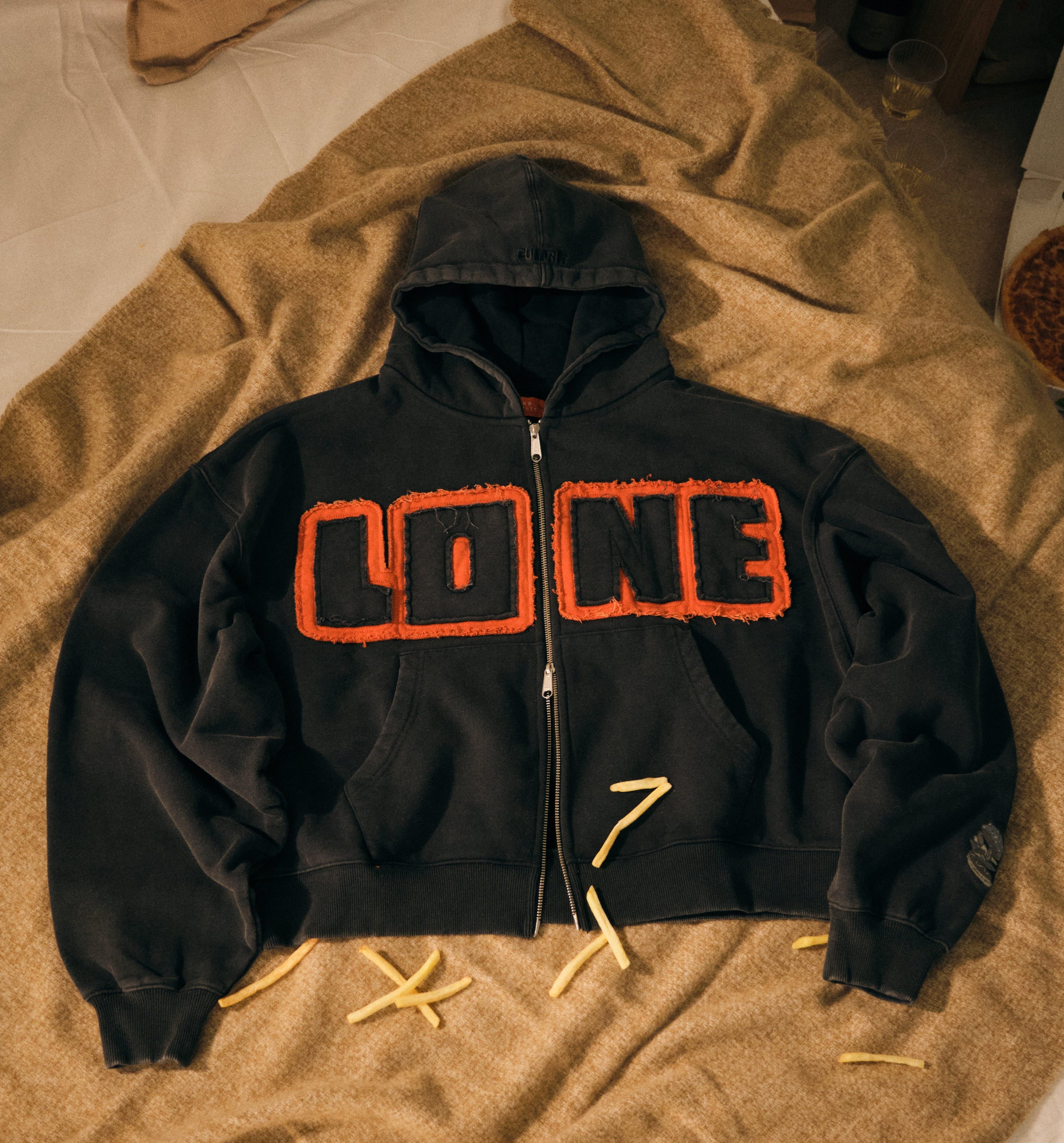 HOME COMFORTS ZIP HOODIE