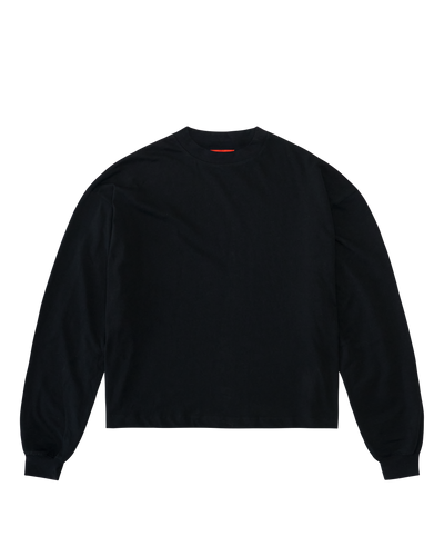 LICENSED LONG SLEEVE TEE - BLACK