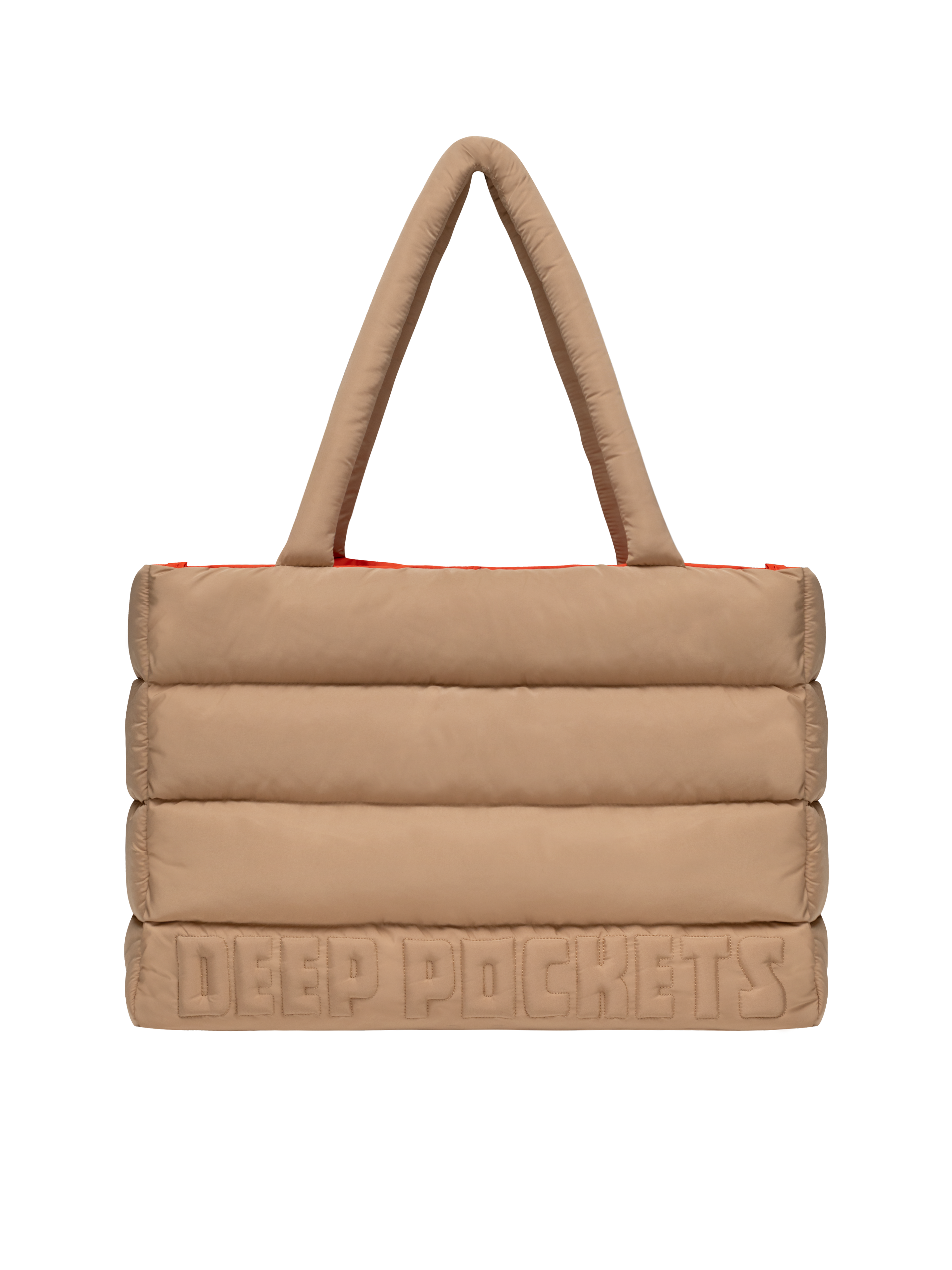 DEEP POCKETS PADDED TOTE