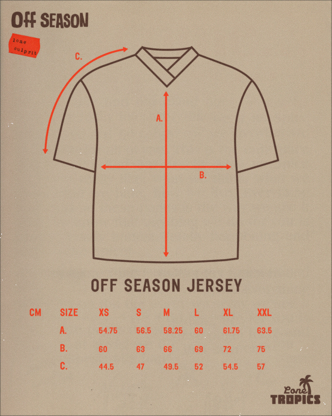 OFF SEASON JERSEY