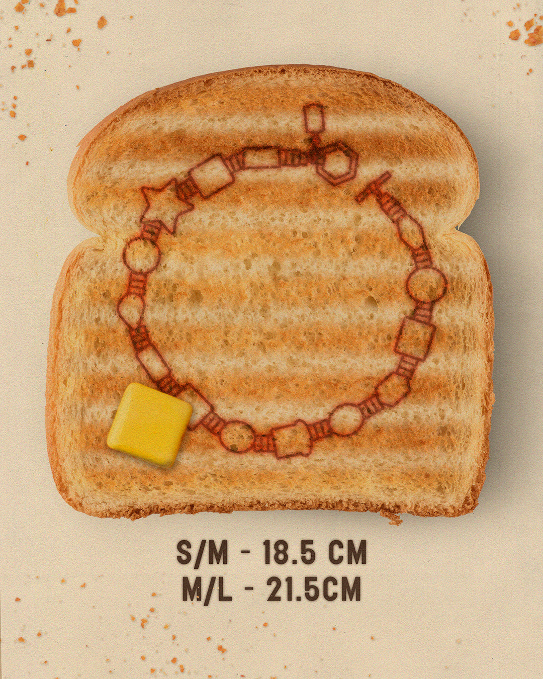 BEADS TO TOAST IN