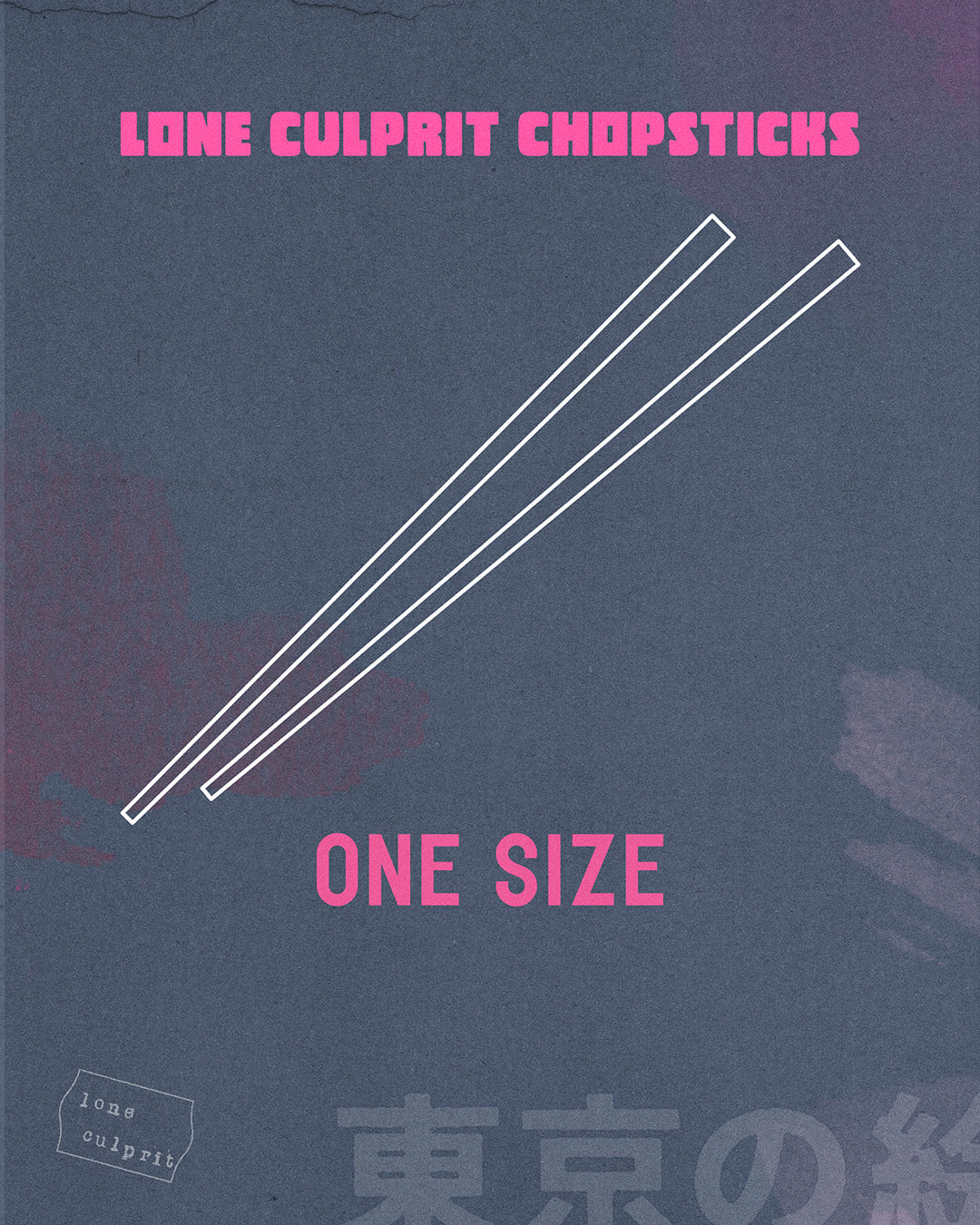 LONE CULPRIT CHOPSTICKS